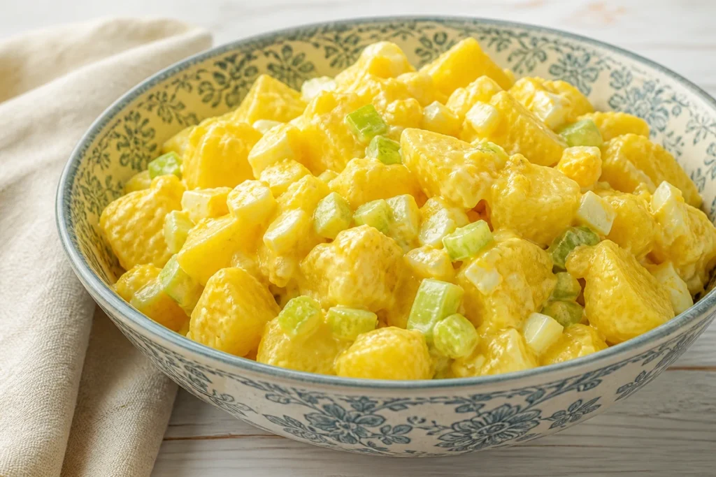 Amish Potato Salad Recipe with Cooked Dressing