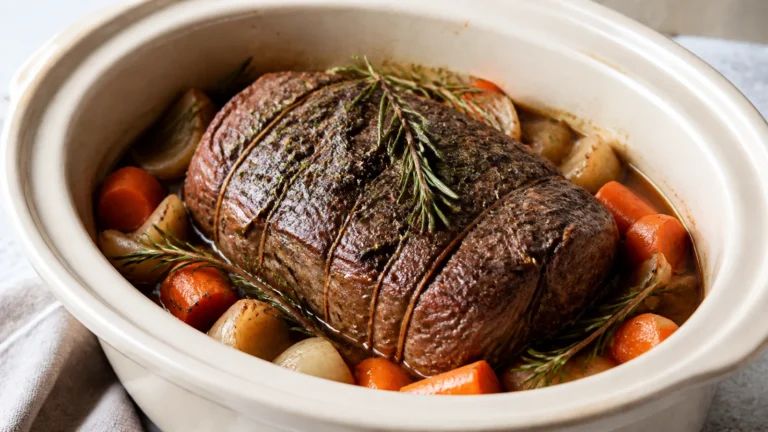Beef Rump Roast Crock Pot Recipe: Easy Method
