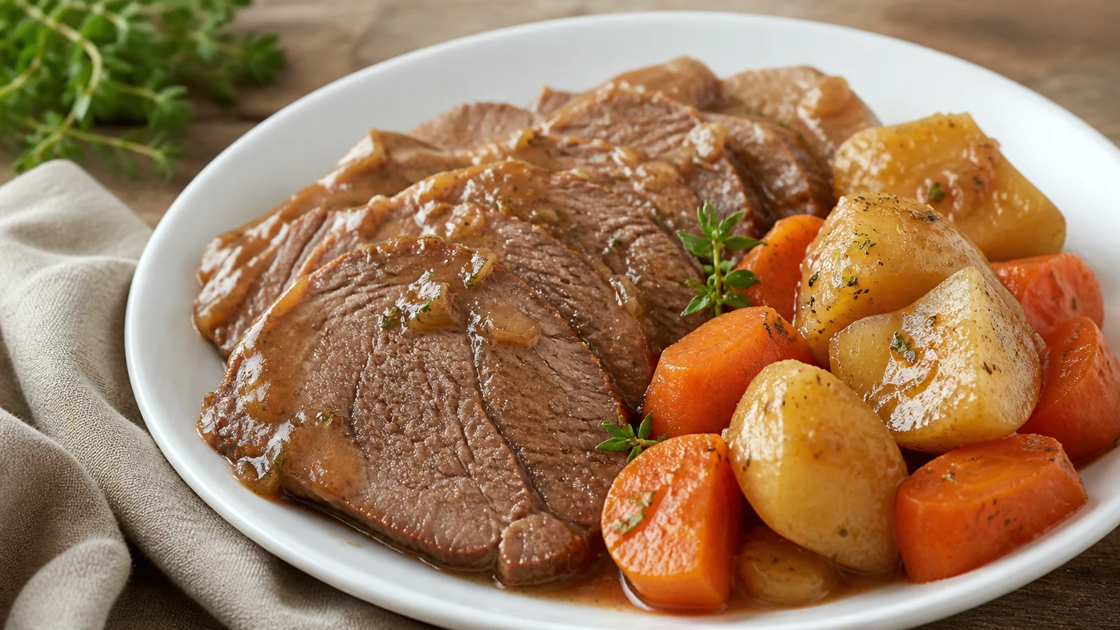 beef rump roast crock pot recipe