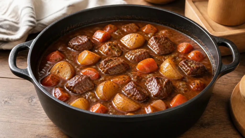 Beef Stew Recipe Dutch Oven: Classic Method