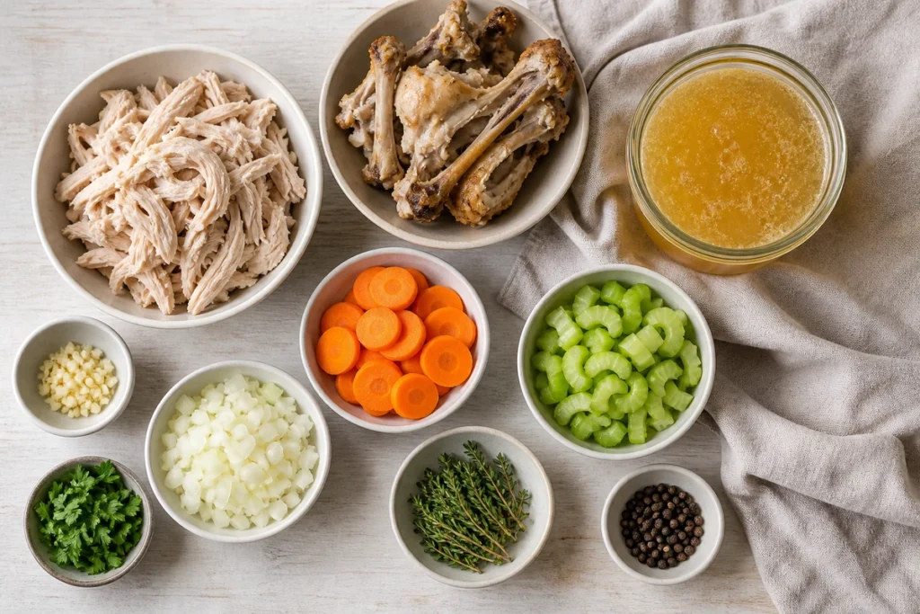 bone broth soup recipe chicken