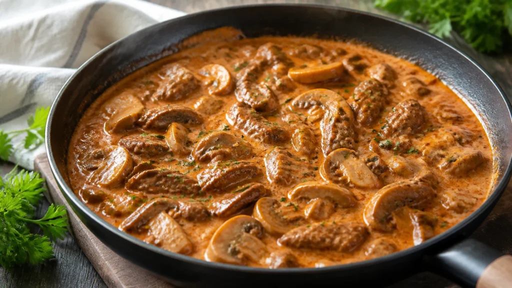 Campbell’s Tomato Soup Beef Stroganoff: Recipe Guide