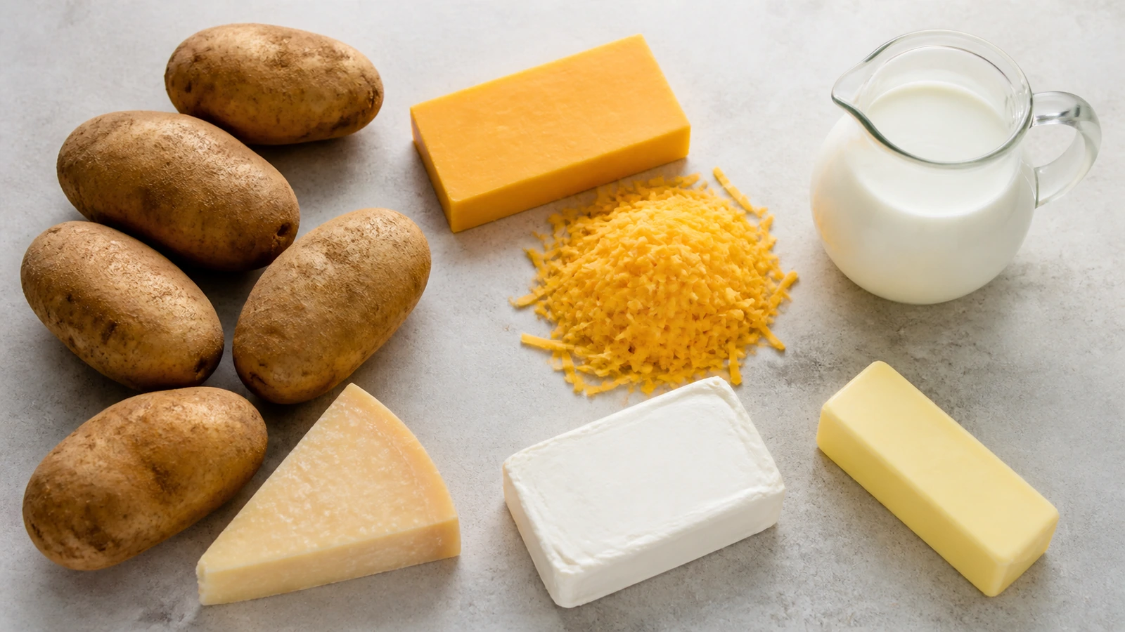 cheesy mashed potatoes recipe