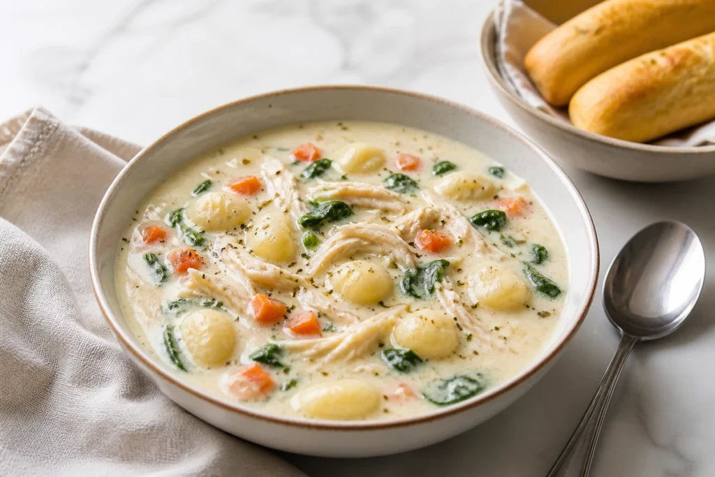 chicken gnocchi soup olive garden recipe
