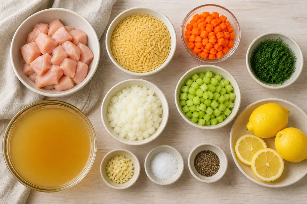 chicken orzo soup recipe