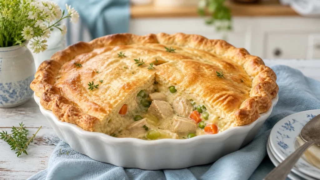 Chicken Pot Pie with Cream of Chicken Soup