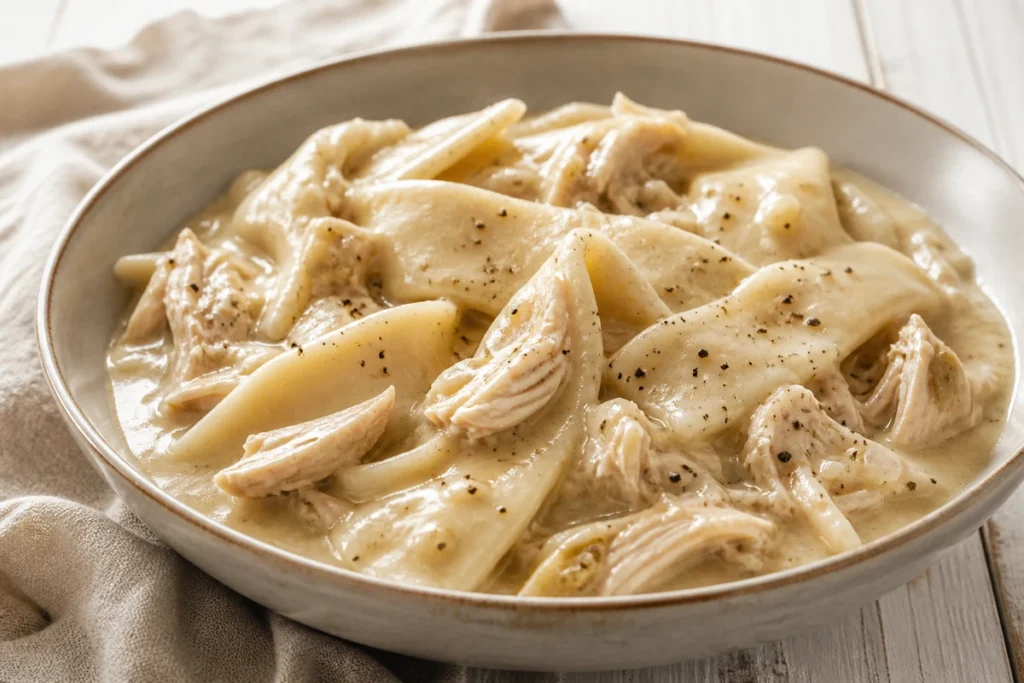 Cracker Barrel Chicken and Dumplings Recipe (Copycat Rolled Dumplings)