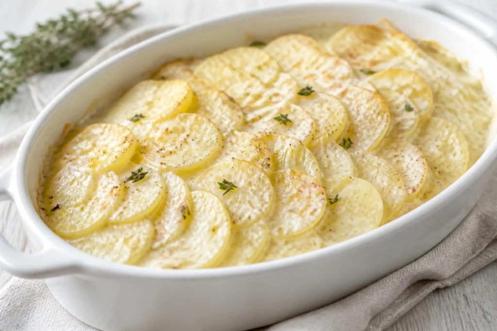 Creamy Scalloped Potatoes Recipe That Never Curdles
