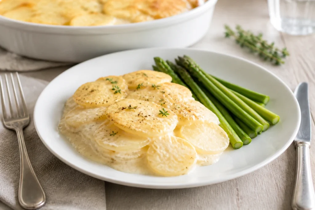 creamy scalloped potatoes recipe