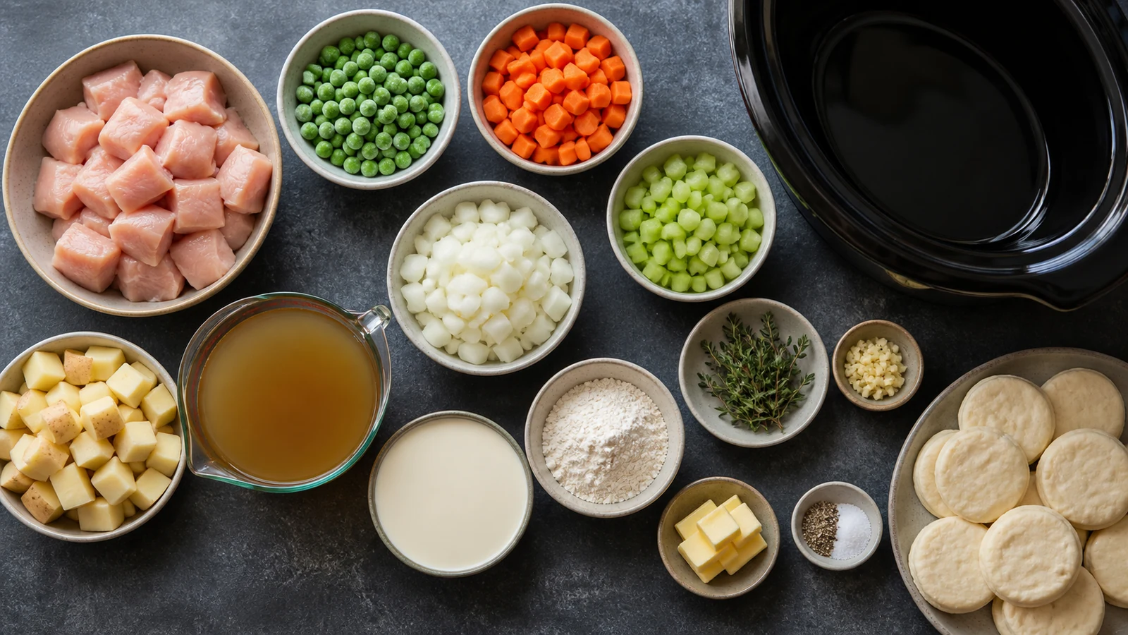 crock pot chicken pot pie recipe