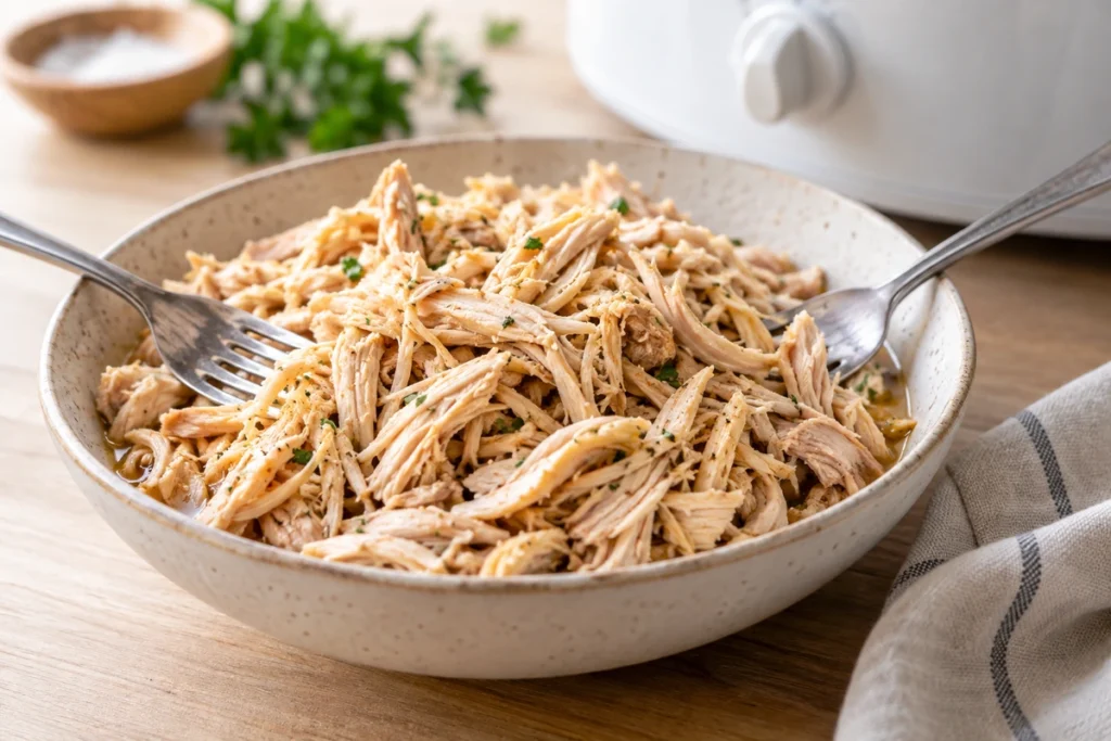 Crockpot Shredded Chicken: Easy & Juicy Guide