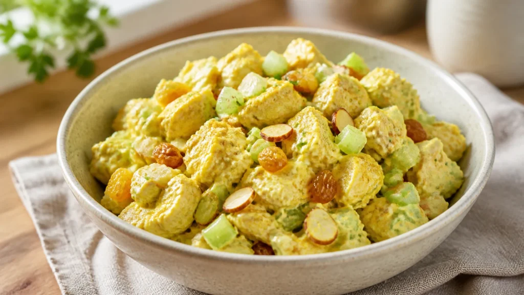 Curry Chicken Salad Recipe: Creamy Method