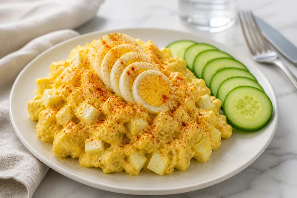 deviled egg potato salad recipe