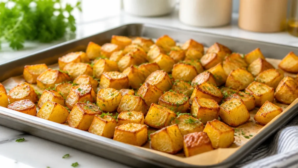 Diced Potatoes in Oven: Cooking Method