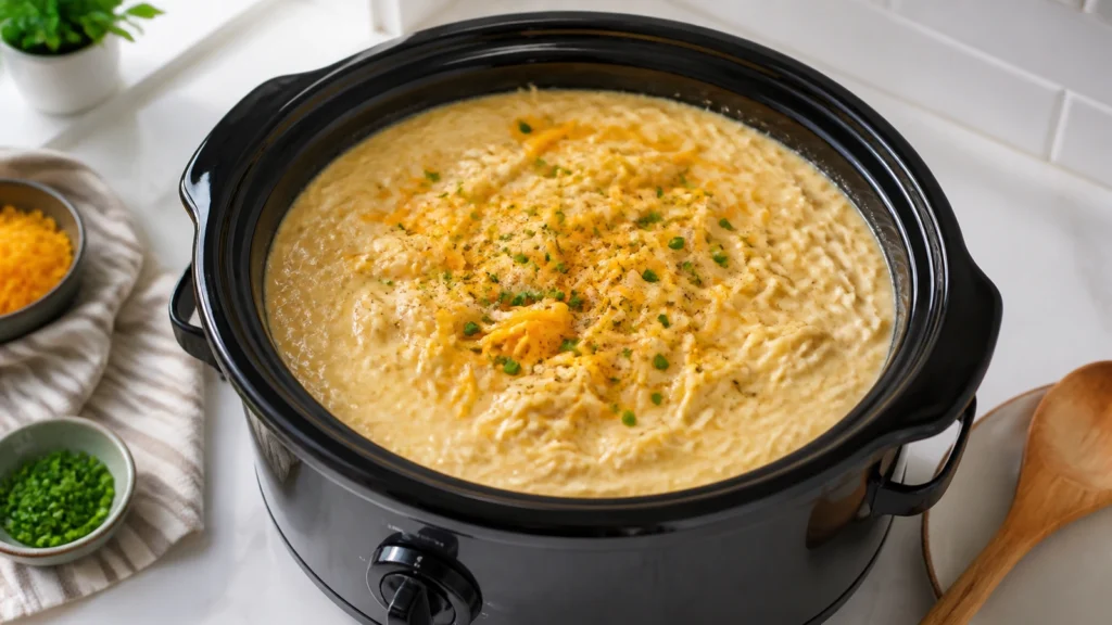Easy Potato Soup Recipe Crock Pot With Hash Browns