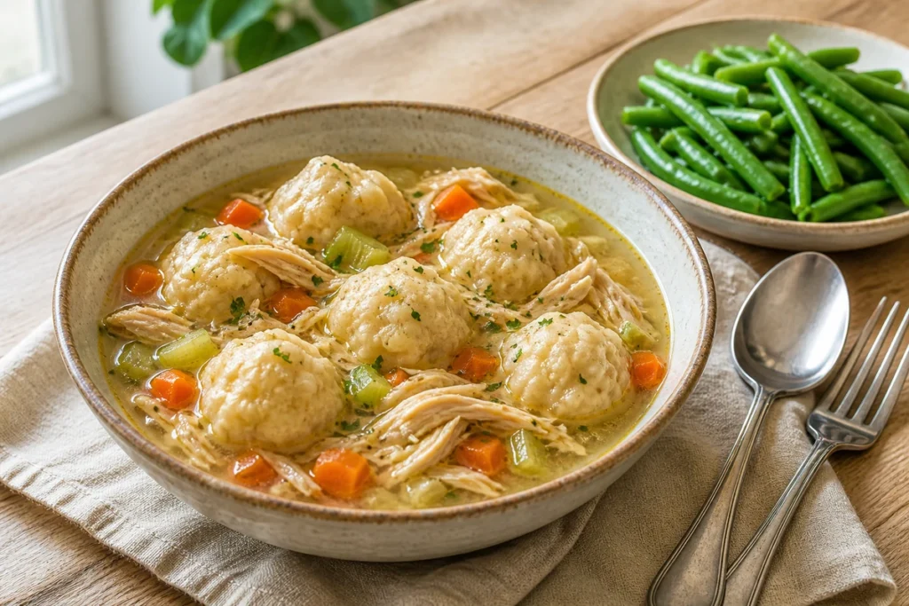 grandma's chicken and dumplings recipe