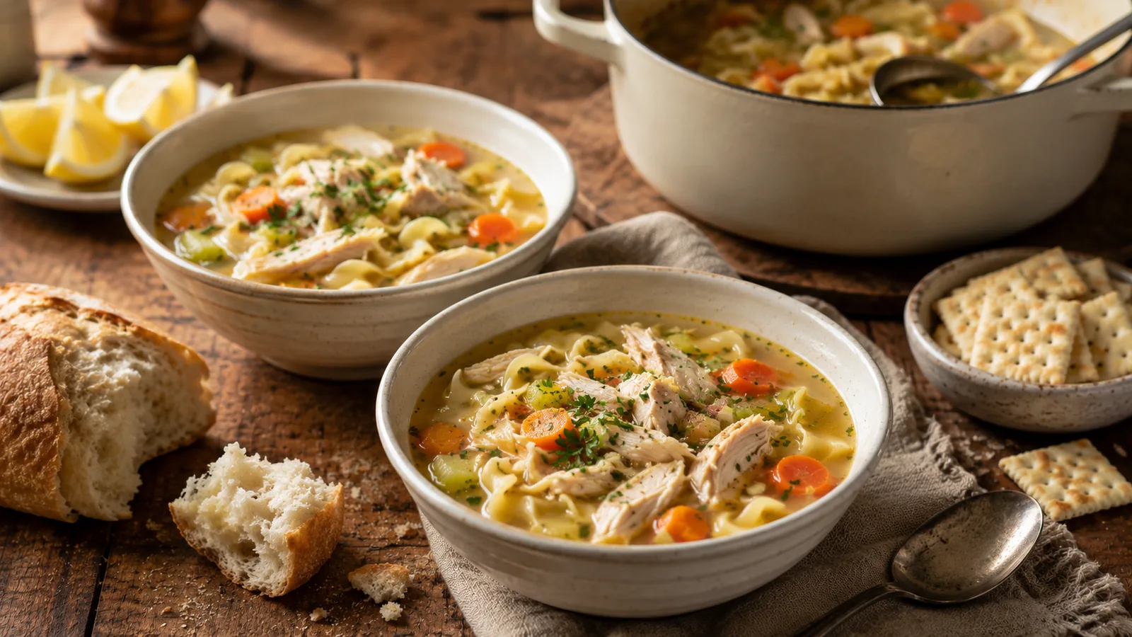 grandma's chicken noodle soup recipe