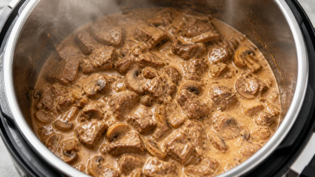 Instant Pot Beef Stroganoff Recipe: Easy Guide