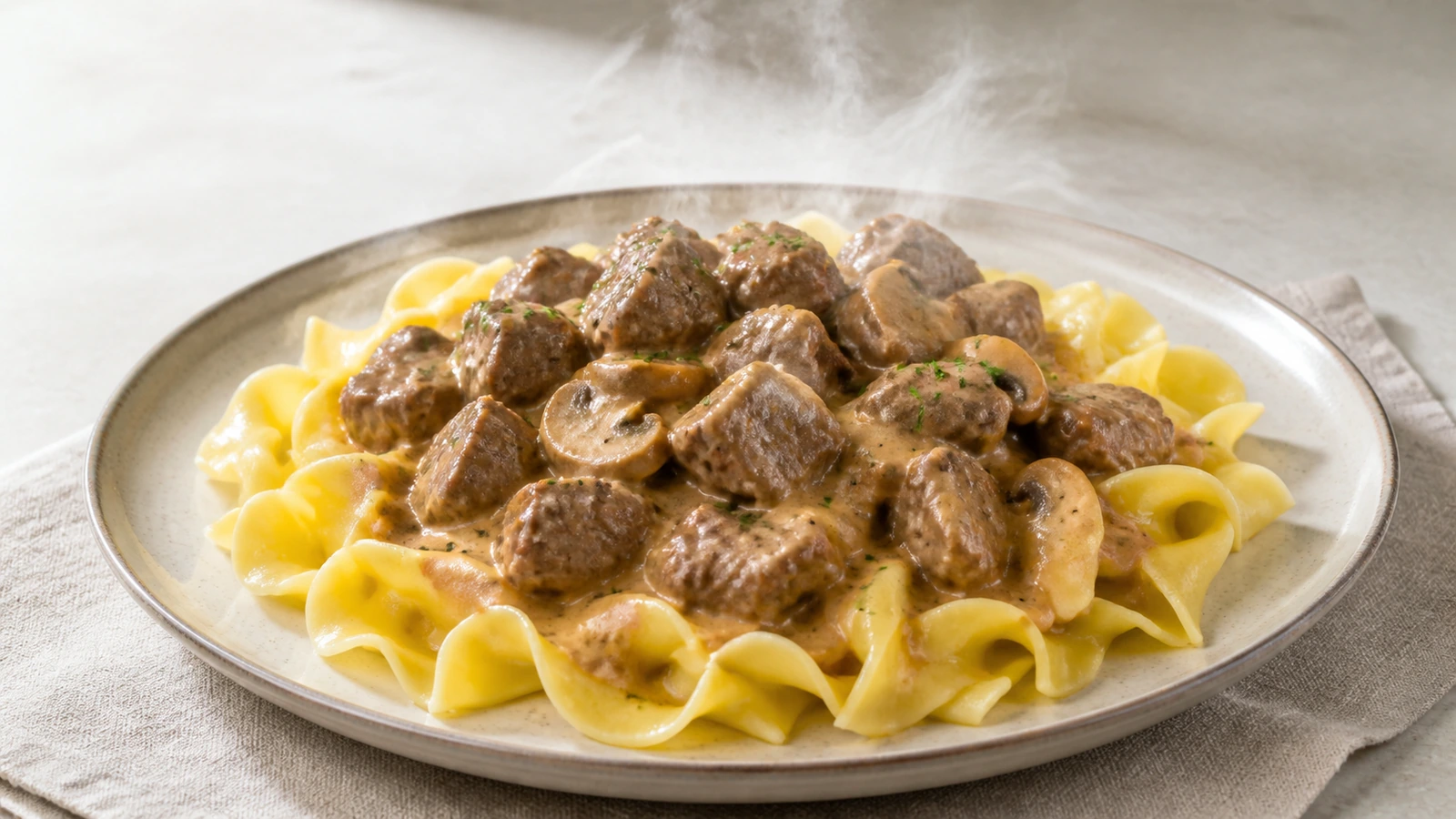 instant pot beef stroganoff recipe