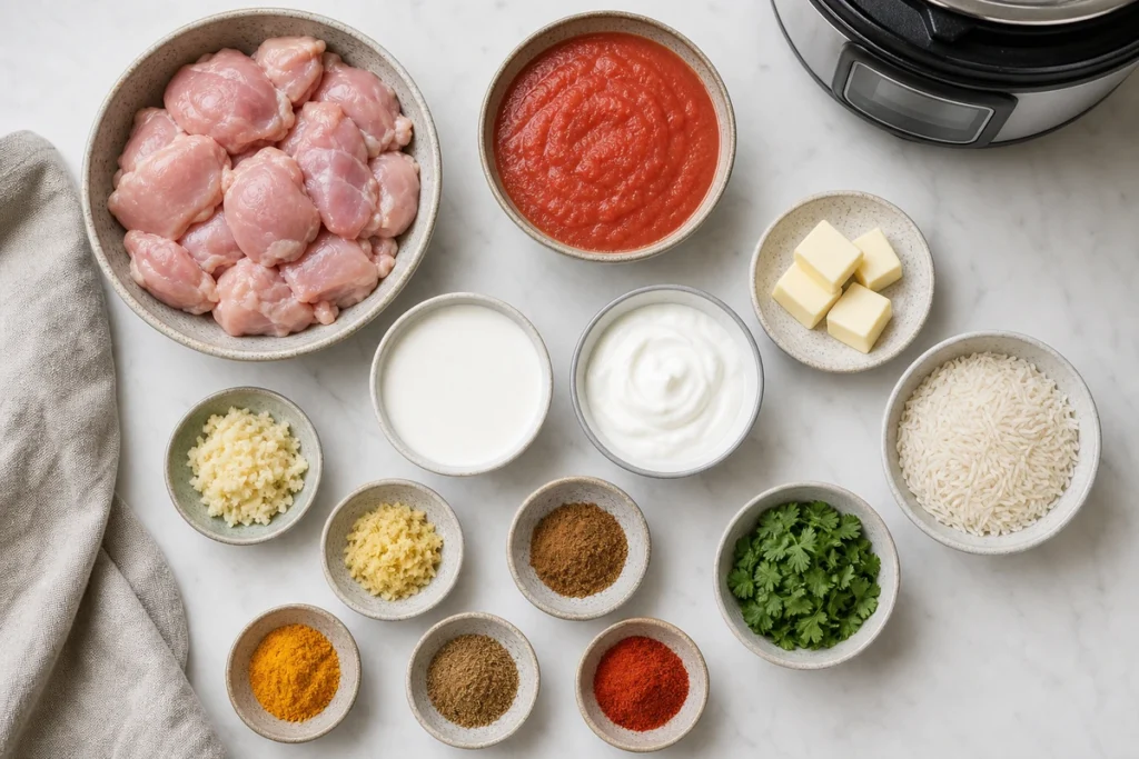 instant pot butter chicken recipe