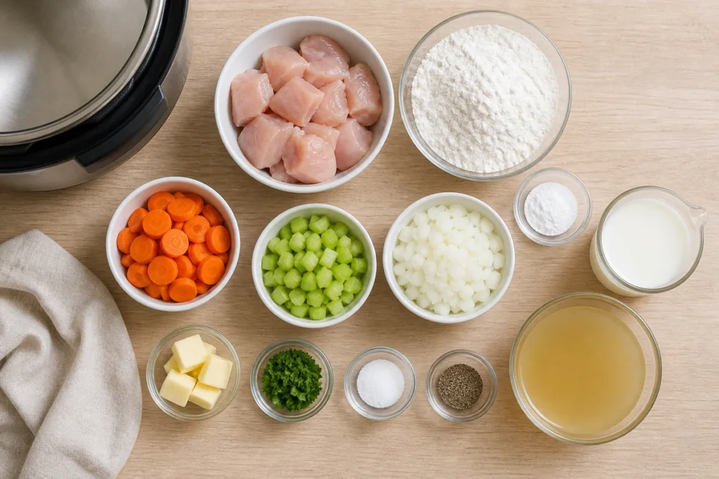 instant pot chicken and dumplings recipe