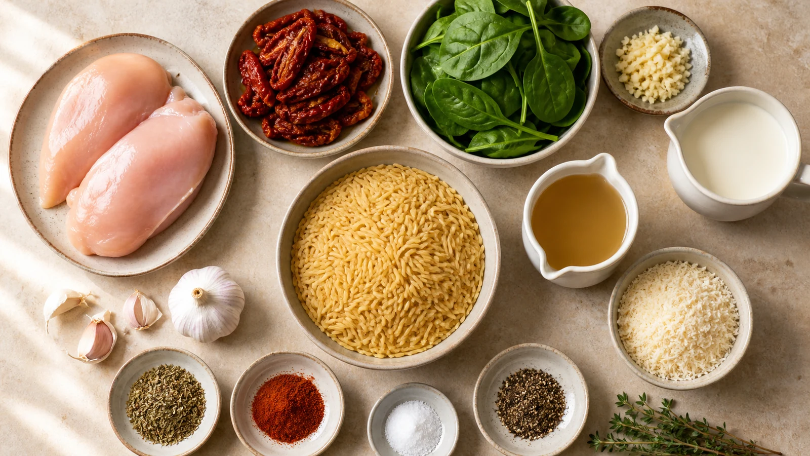 marry me chicken orzo recipe