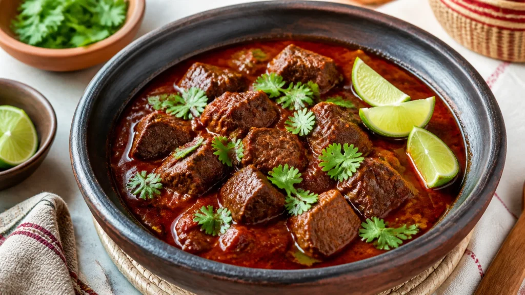 Mexican Beef Stew Recipe: Chile Method