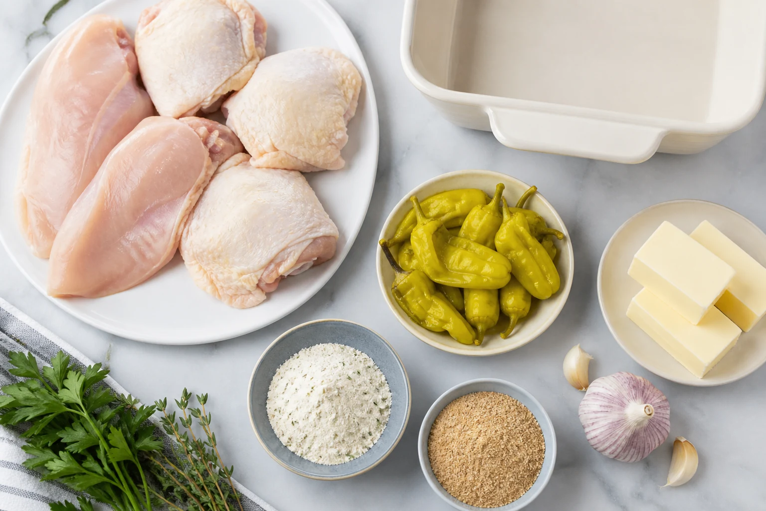 mississippi chicken in oven