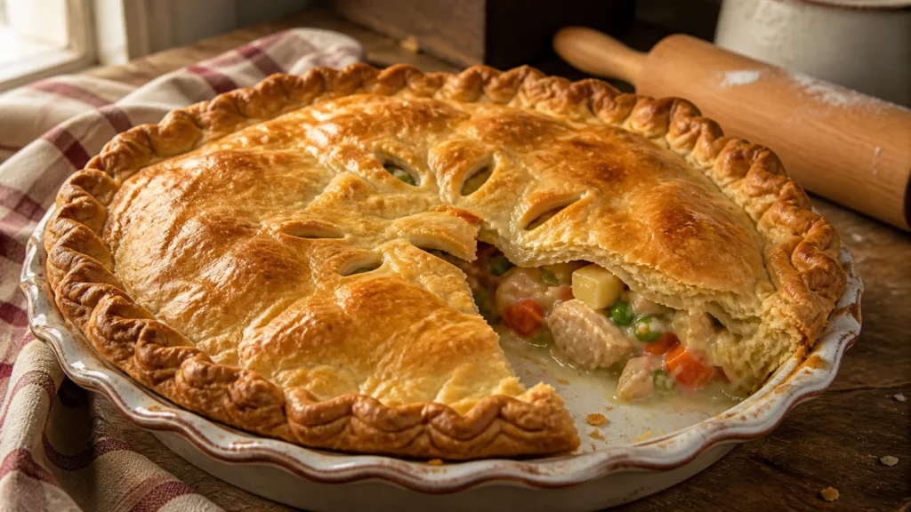 Old Fashioned Chicken Pot Pie Recipe