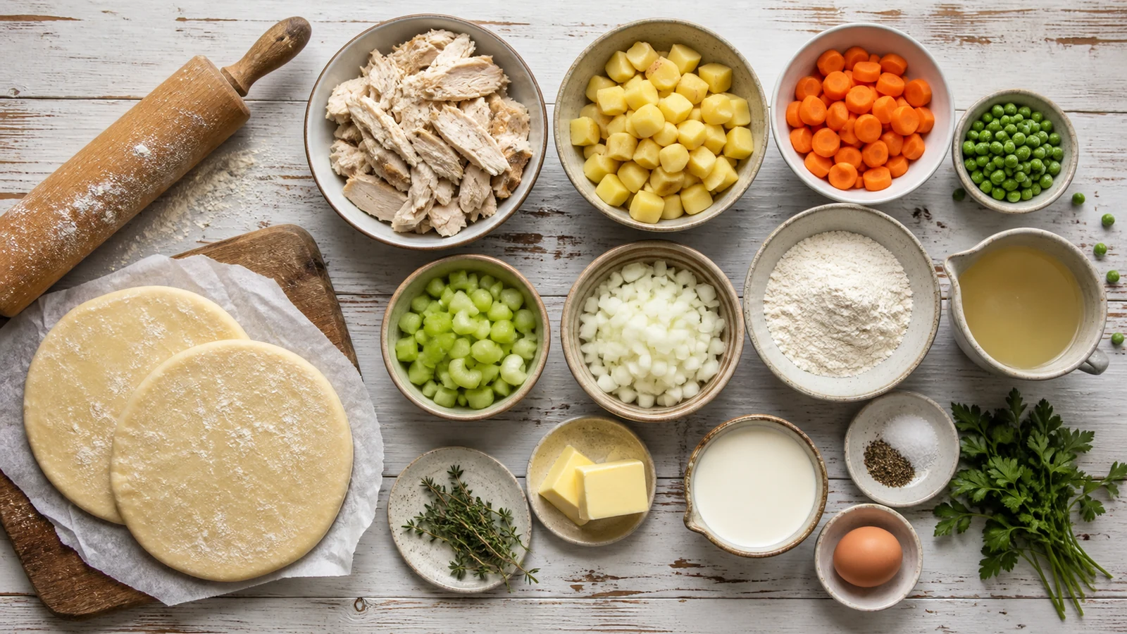 old fashioned chicken pot pie recipe