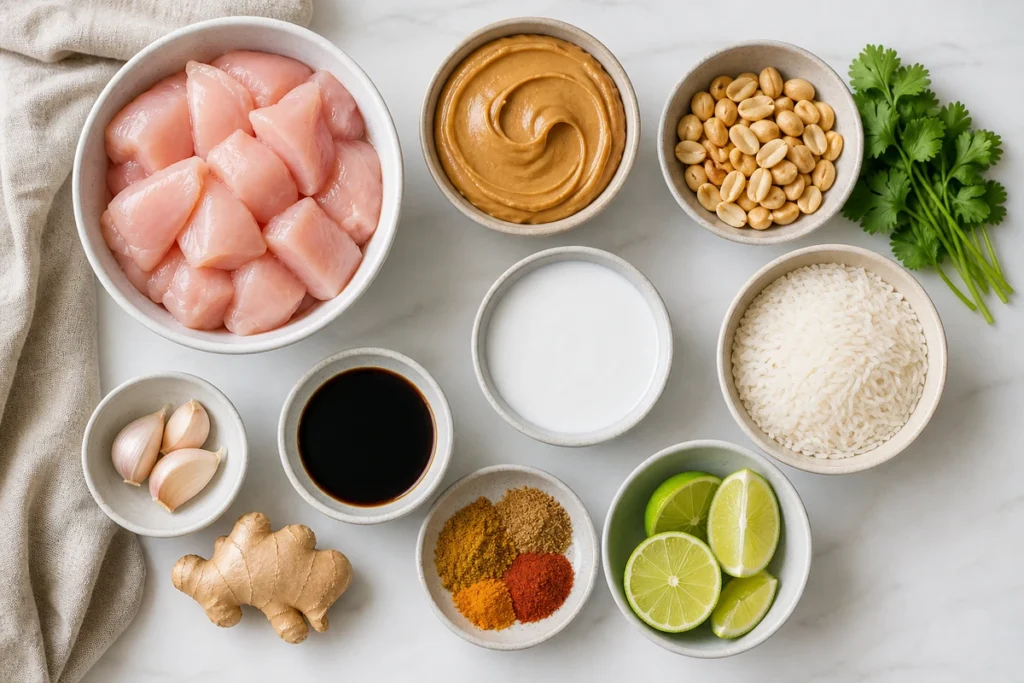 peanut butter chicken recipe