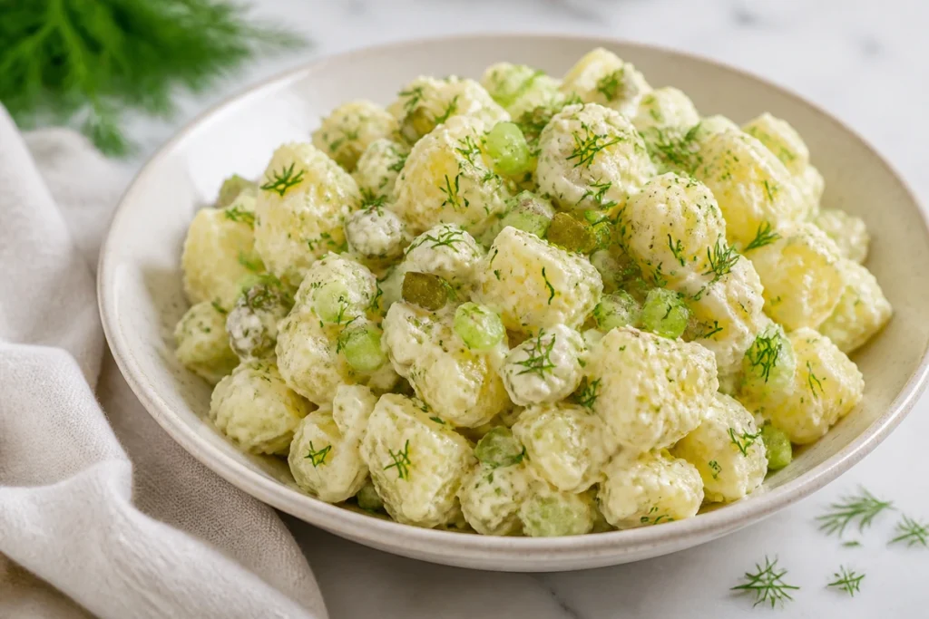 Potato Salad Recipe No Egg, Still Creamy