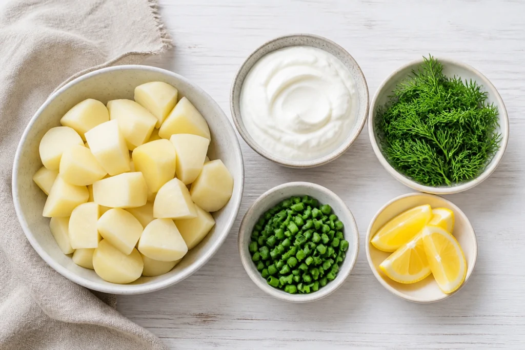 potato salad recipe without mayo