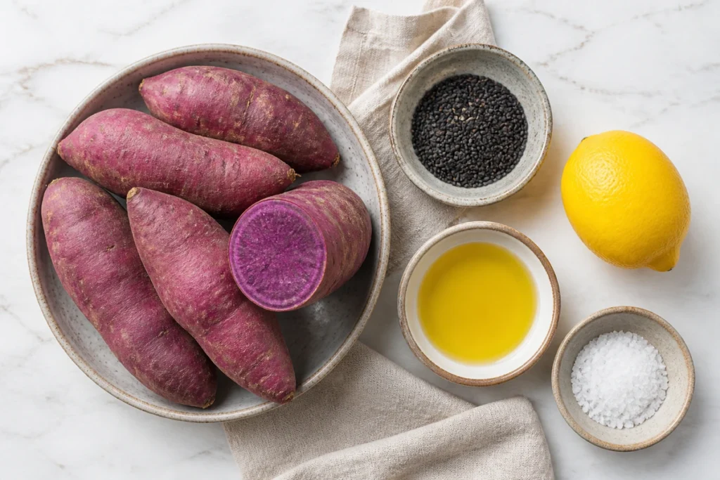 purple sweet potato recipe