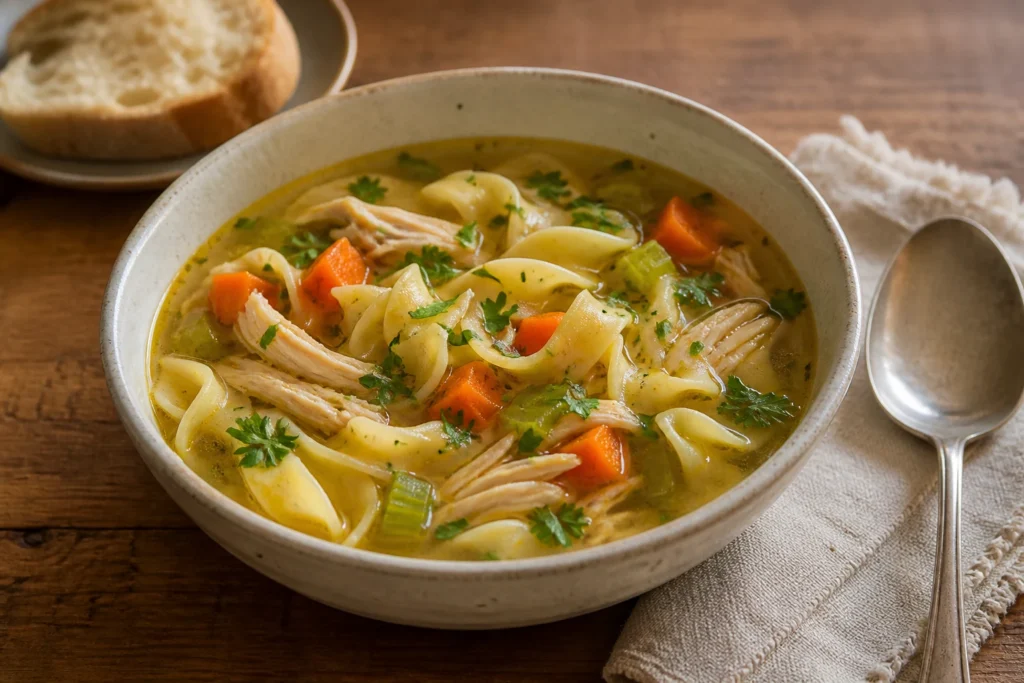 recipe for homemade noodles for chicken noodle soup
