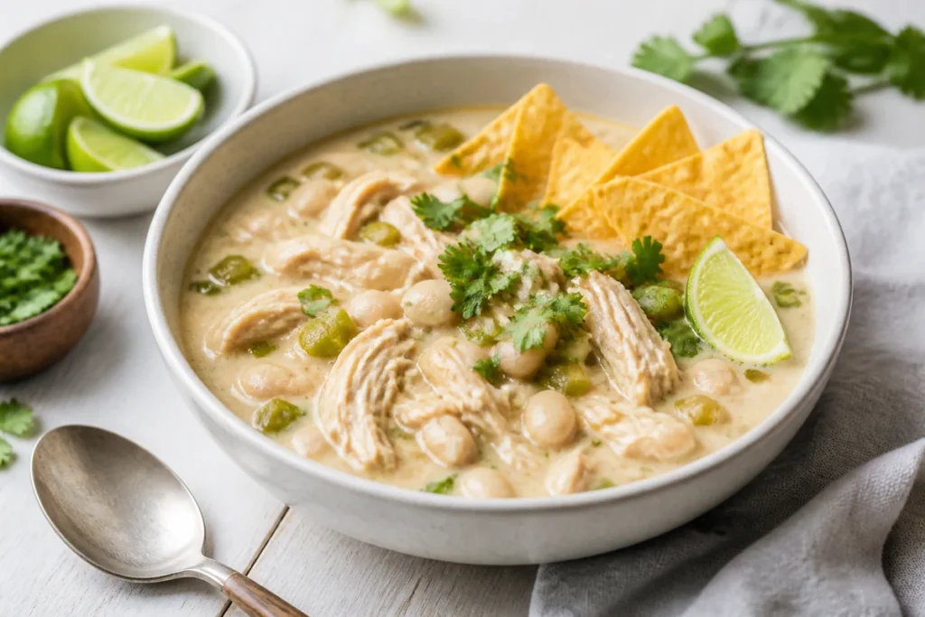 recipes for white chili with chicken and white beans