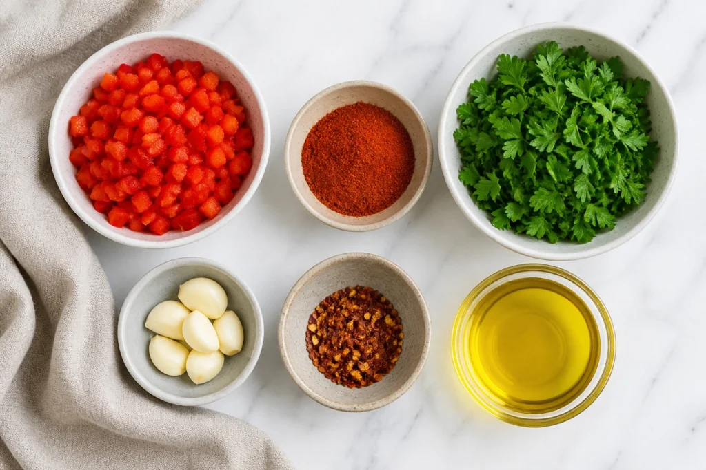 red chimichurri recipe