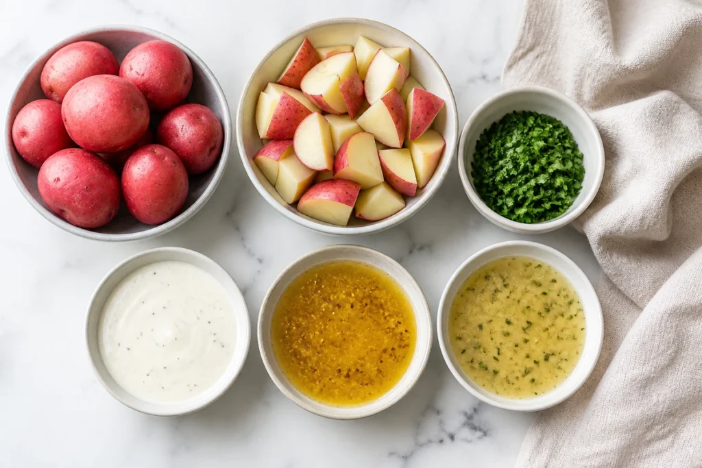 red potato salad recipes