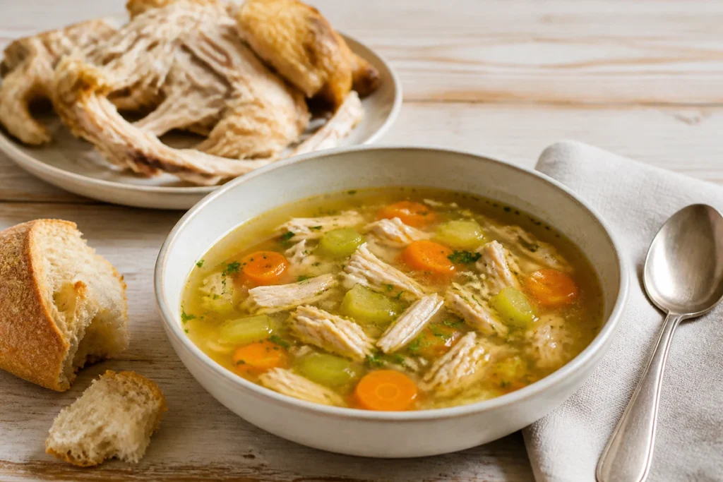 rotisserie chicken soup recipe
