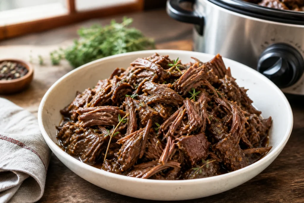 Slow Cooker Shredded Beef Recipe Guide