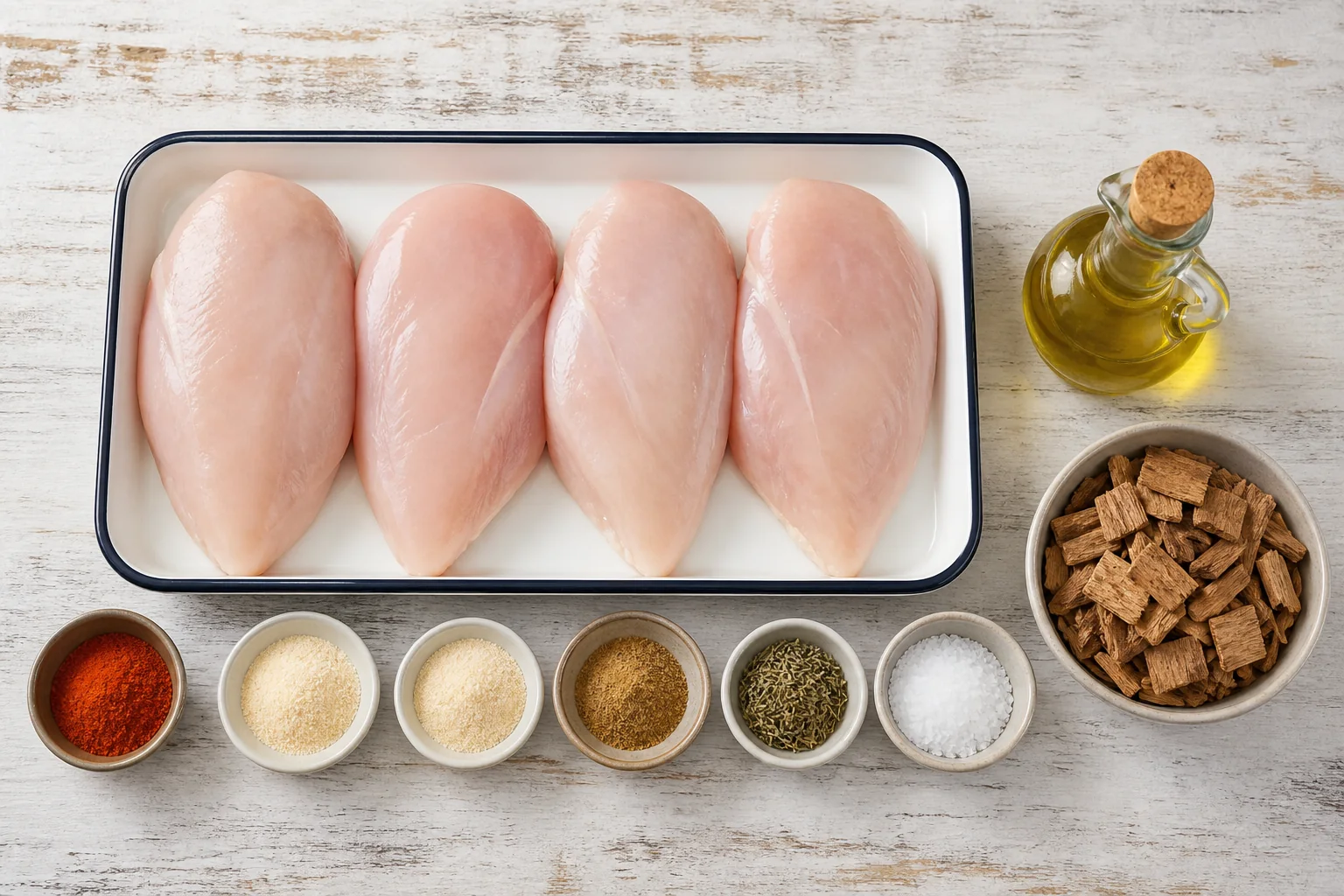 smoked chicken breast recipe