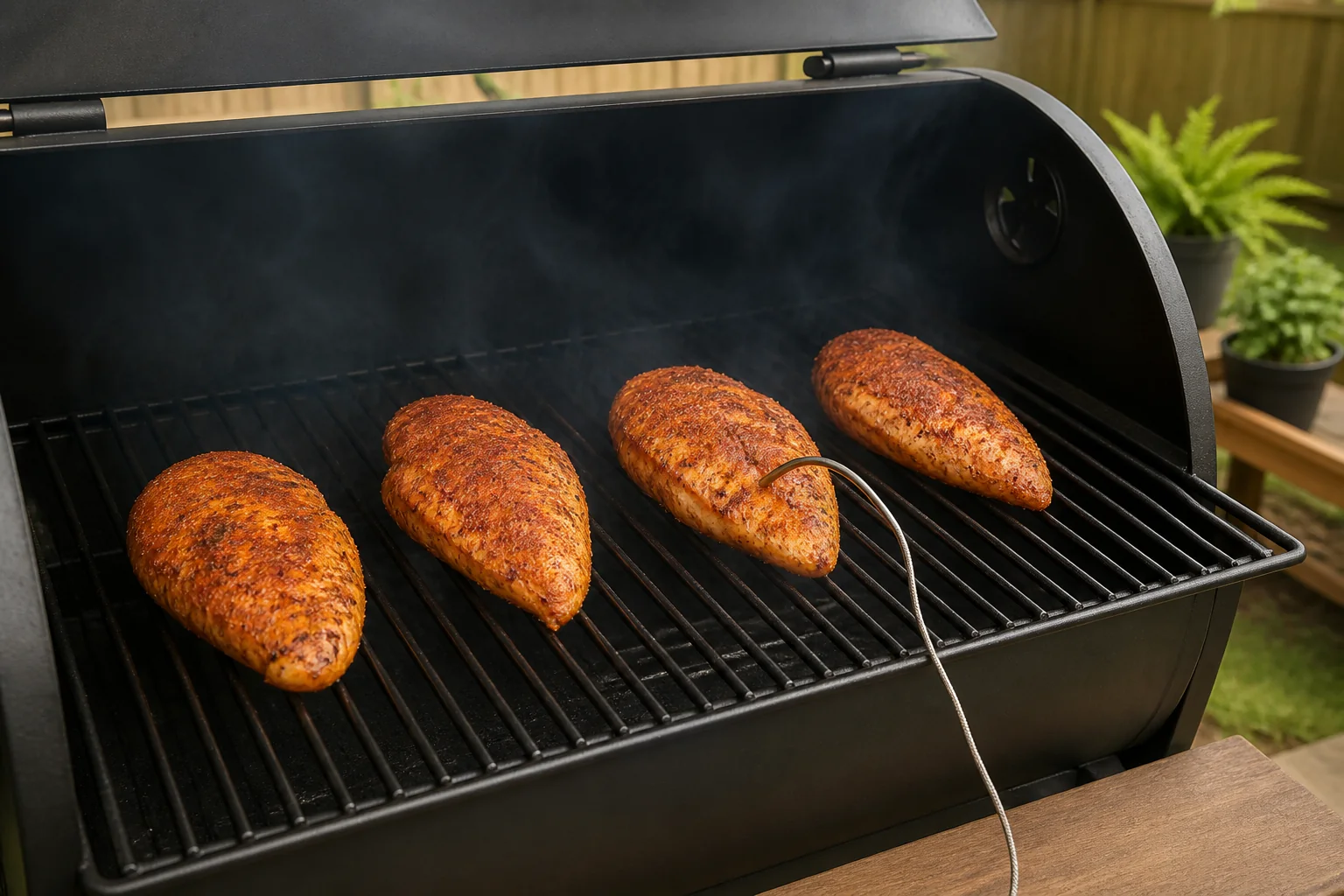 smoked chicken breast recipe