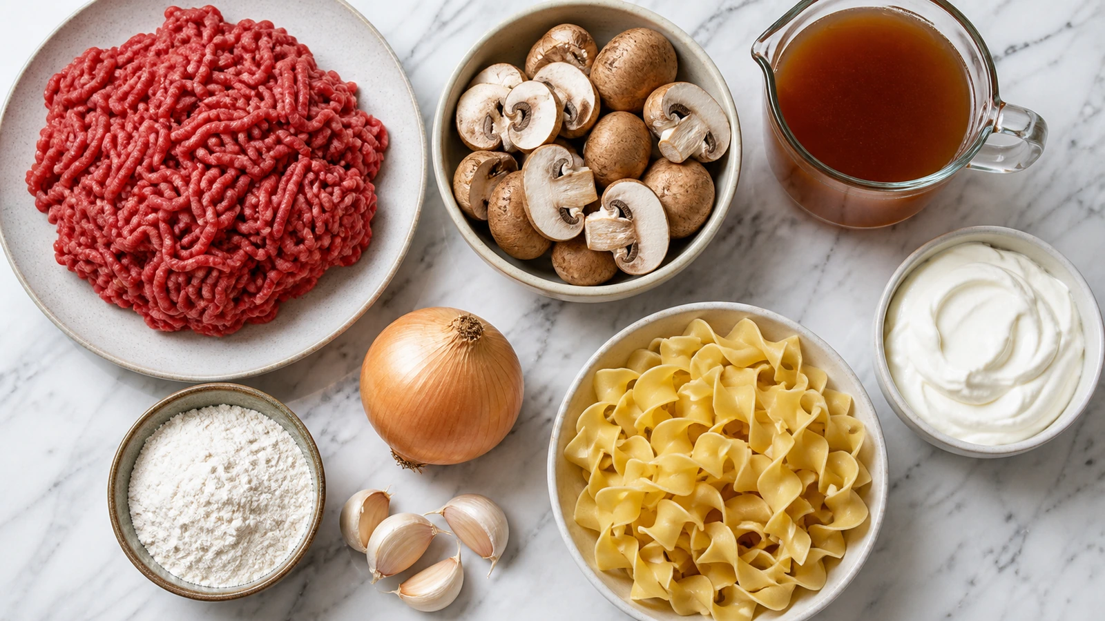 stroganoff recipe ground beef