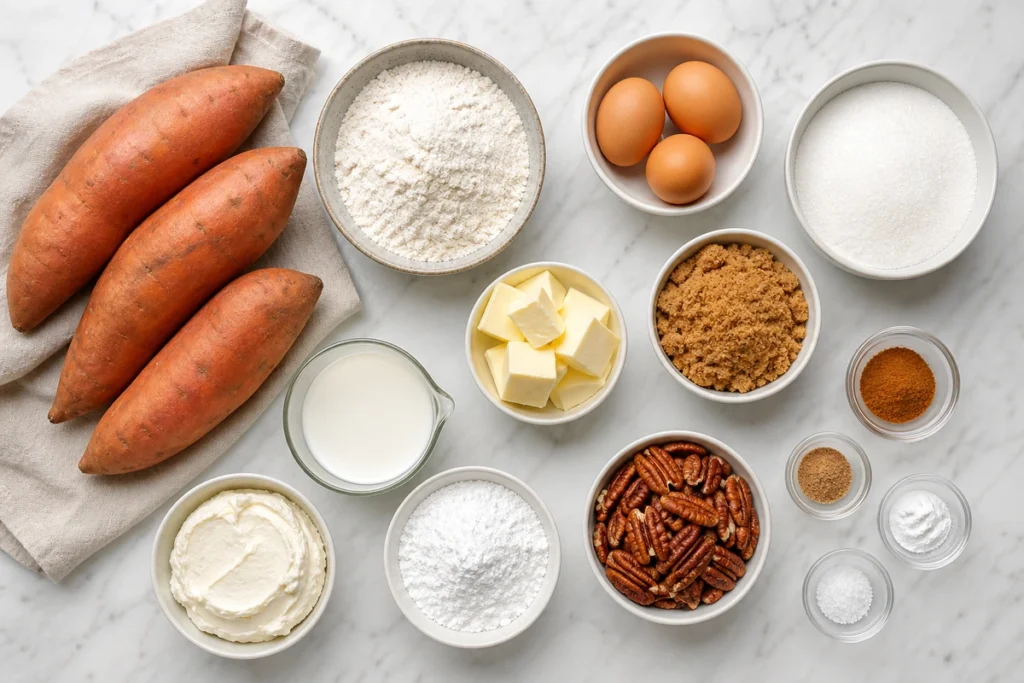 sweet potato cake recipe