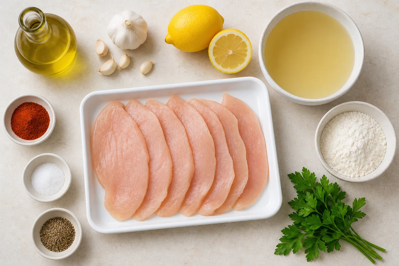 thin sliced chicken breast recipes