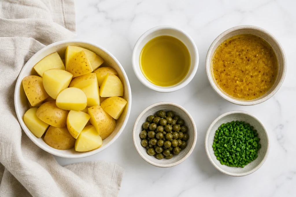 warm potato salad recipe