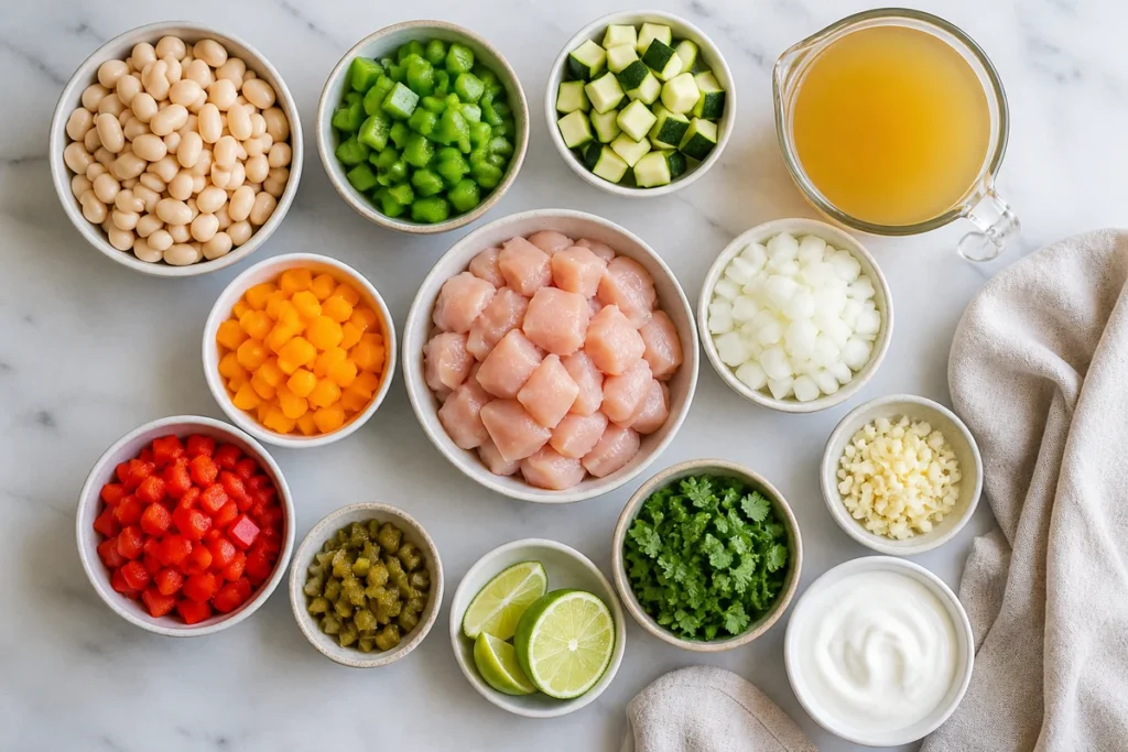 white chicken chili recipe healthy