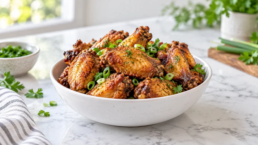Air Fryer Fried Chicken Wings: Extra-Crispy Magic