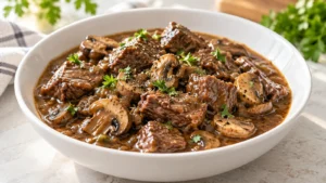 Easy Beef Tips Crock Pot Recipe with Irresistible Gravy