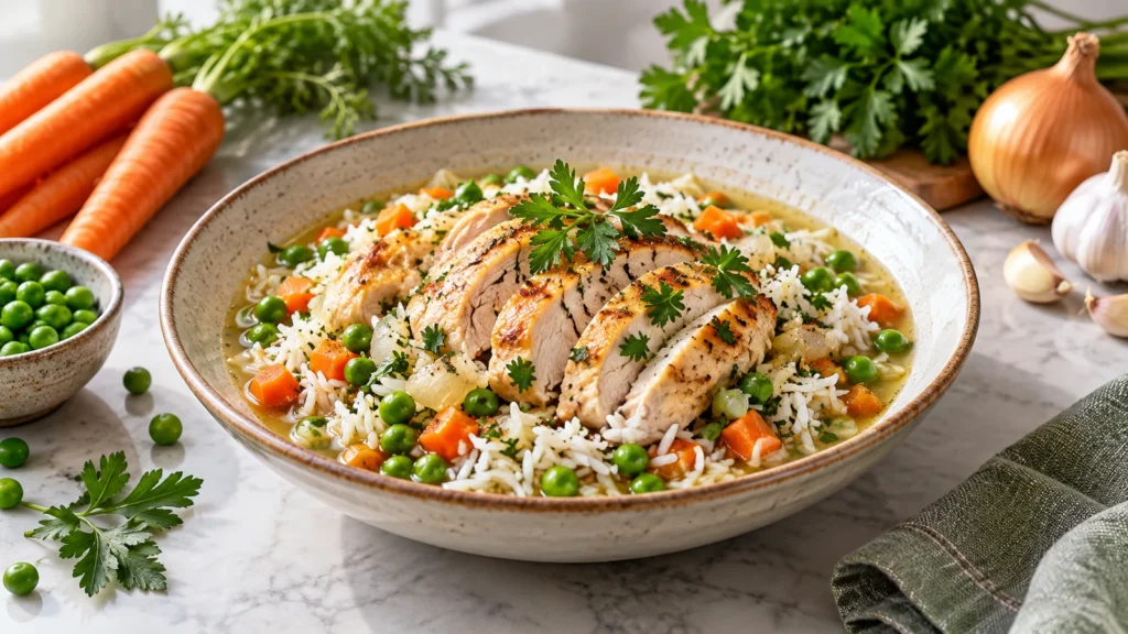 Easy chicken and rice crockpot recipe: Foolproof Dinner